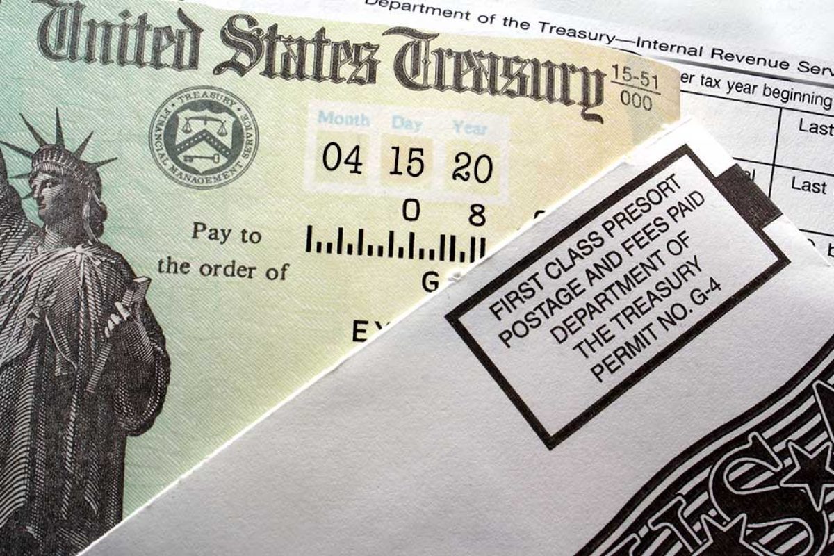 Cheque Stimulus IRS envia cartões pré pagos ao invés de cheques para alguns beneficiários